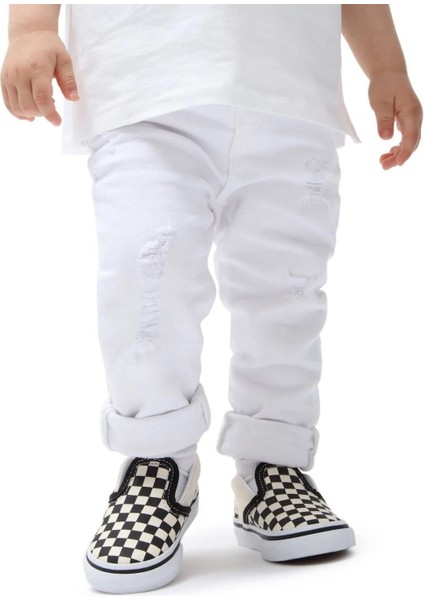 Td Classic Slip-On Chckerboard Bebek Sneaker