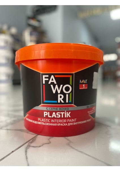 Fawori Boya Fawori Plastik Mat İç Cephe Boyası