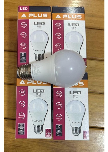 4 ADET10V LED A Plus LED Ampul