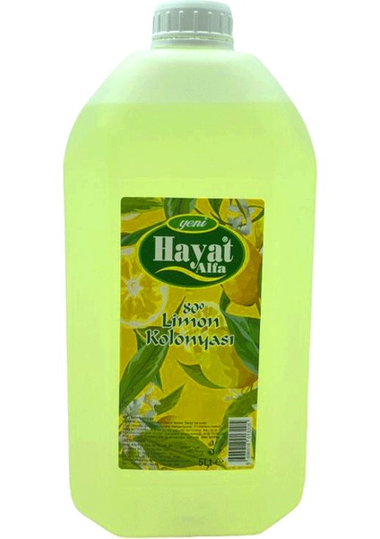 Hayat 5lt Limon Kolonya Bidon (4453)