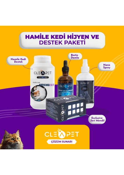 Hamile Kedi Hijyen Paketi