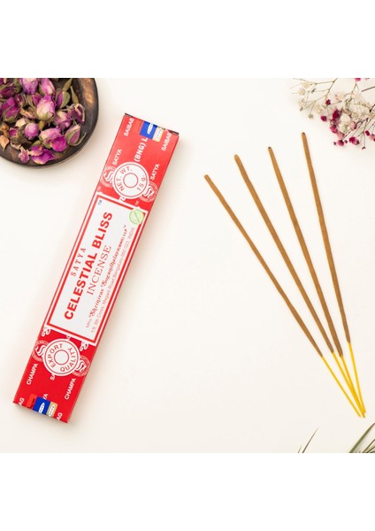 Celestial Bliss Aromalı El Yapımı Masala Çubuk Tütsü