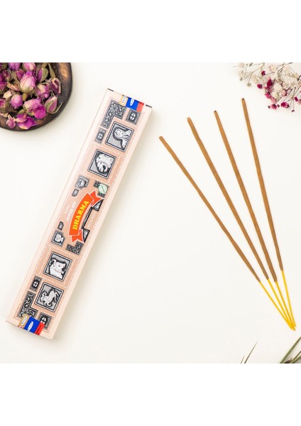 Dharma Aromalı El Yapımı Masala Çubuk Tütsü (Özel Seri)
