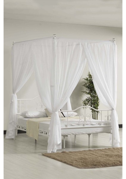 Tekno Trust Polyester Argimo Yatak Tülü Cibinlik Beyaz Beyaz Cibinlik 1