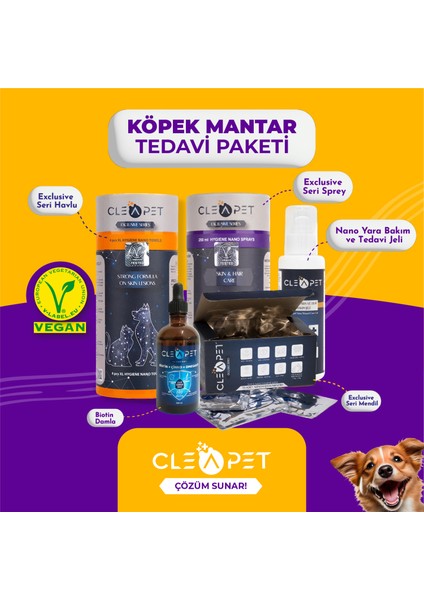 Köpek Mantar Onarım Paketi