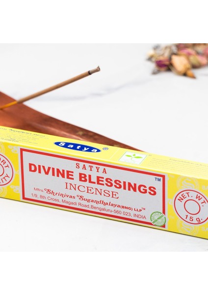 Divine Blessings Aromalı El Yapımı Masala Çubuk Tütsü