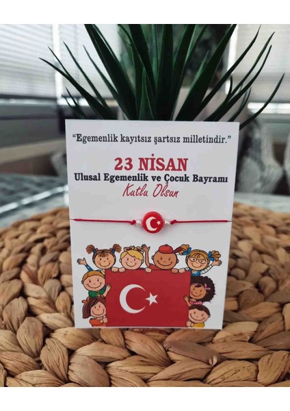 Türk Bayraklı 25 Adet Bileklik