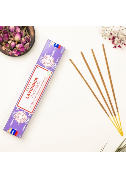Lavanta Aromalı El Yapımı Masala Çubuk Tütsü