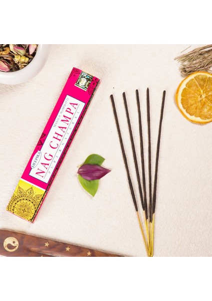 Nag Champa Aromalı Özel Yapım Çubuk Tütsü