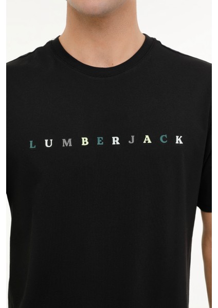 ml Mesus 11URBNG2022 4fx Siyah Erkek Kısa Kol T-Shirt
