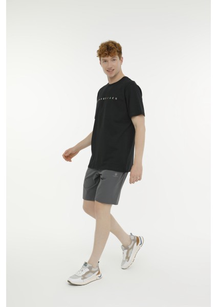 ml Mesus 11URBNG2022 4fx Siyah Erkek Kısa Kol T-Shirt
