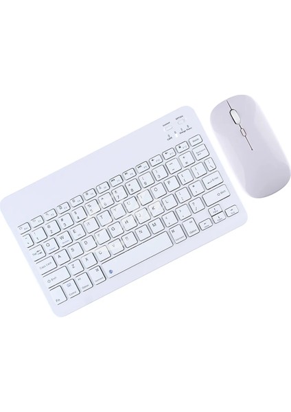 Apple iPad 7.nesil Uyumlu Bluetooth Klavye Mouse Set