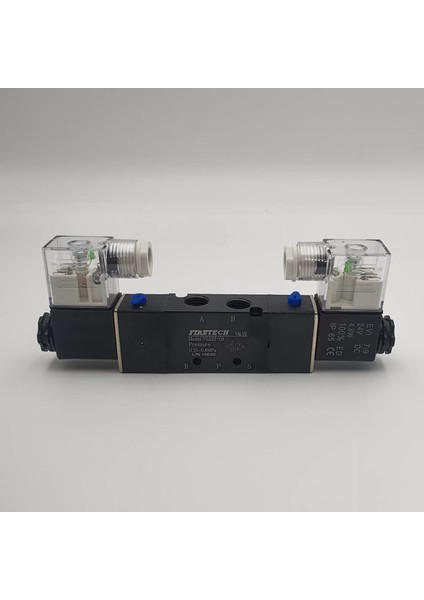 1/4 - 5/2 Bb Pnömatik Valf 4V220-08 12V / 24V / 110V / 220V
