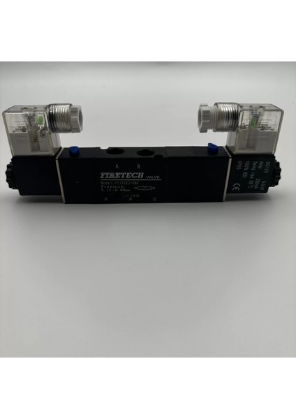1/4 - 5/3 Bb K.m. Pnömatik Valf 4V330C-08 12V / 24V / 110V / 220V A Tipi