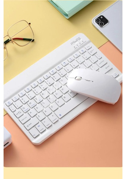 Apple iPad 9.nesil Uyumlu Bluetooth Klavye Mouse Set