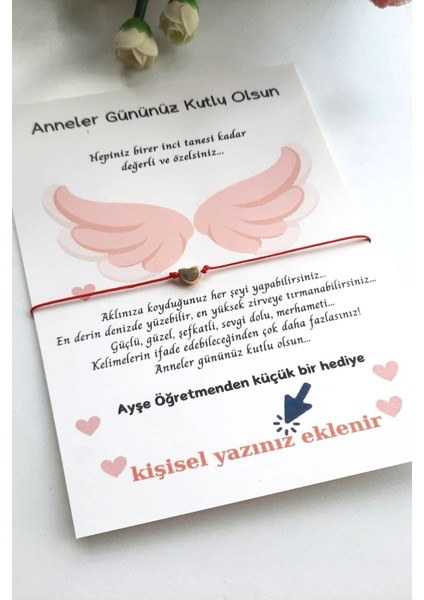 40 Adet Kişiye Özel Kartlı Gold Kalpli Bileklik fiyatları