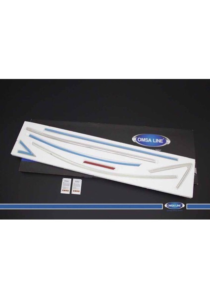 Hyundai Accent Hyundai Accent Blue Krom Cam Çerçevesi 14 Parça 2011-2017 Arası modelleri