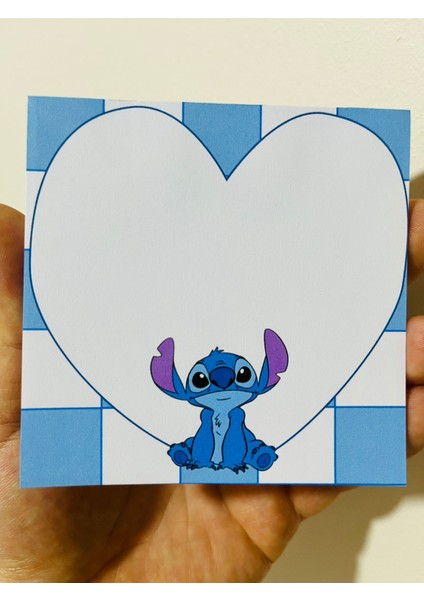 Stitch Love Memo Pad 30 Sayfa