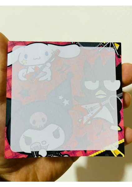 Sanrio Karakterleri Memo Pad 30 Sayfa