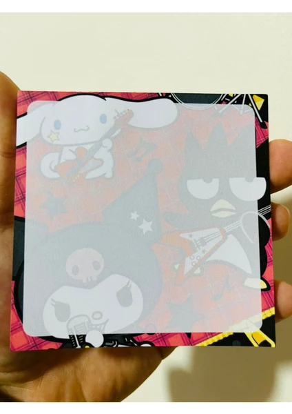 Cuppy Box Sanrio Karakterleri Memo Pad 30 Sayfa