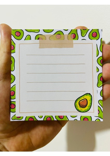 Avakado Memo Pad 30 Sayfa