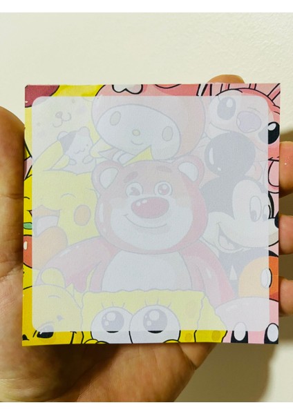 Disney Karakterleri Memo Pad 30 Sayfa