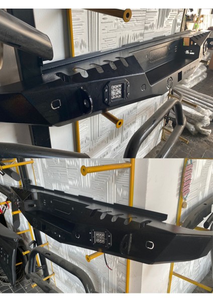 Mitsubishi L200 L200 Lazer Kesim Arka Tampon 3mm Kalınlığında Tüm L200 Modelleri Için Uygundur