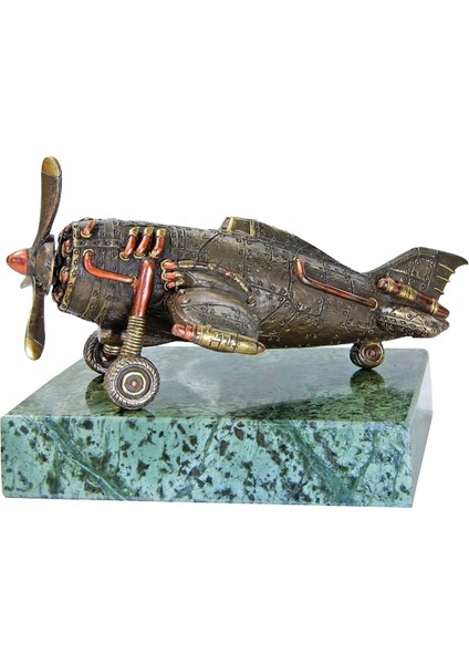 Steampunk Serisi Tek Pervaneli (Turboprop) Uçak Biblosu