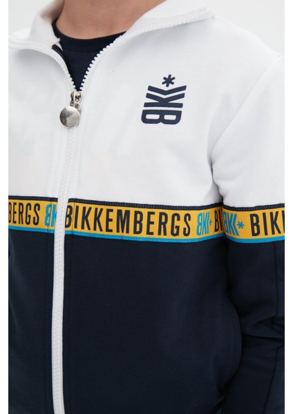 BG Store Erkek Çocuk Beyaz Eşofman Üstü 23Ss0Bk1529 modelleri