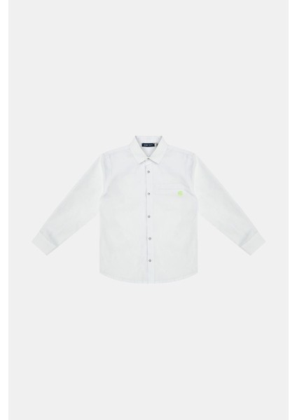Erkek Çocuk Beyaz Gömlek 23SS1NB3607