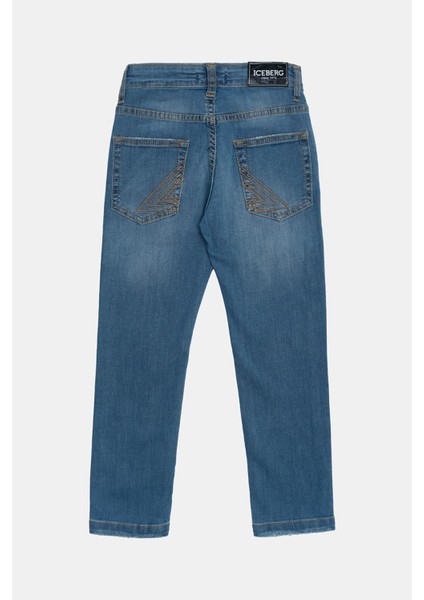 Erkek Çocuk Mavi Pantolon 23SSIPT3103 fiyatları