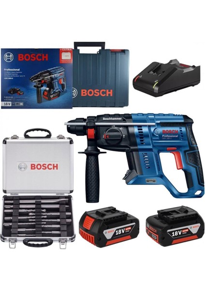 Gbh 180 Li Akülü Hilti Kırıcı Delici + 11 Parça Sds Set