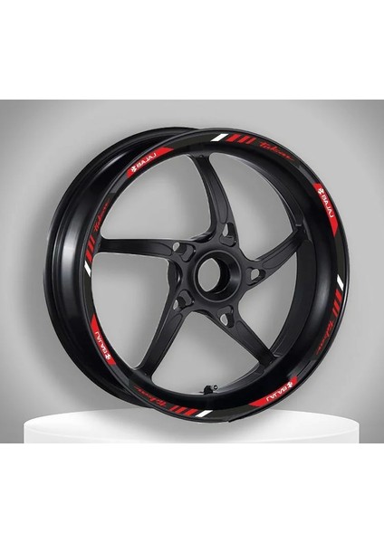 Bajaj Pulsar Jant Şeridi Kırmızı - Sinyal