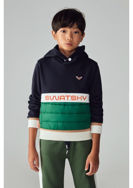 Erkek Çocuk Renkli Sweatshirt 23FW0SW1575