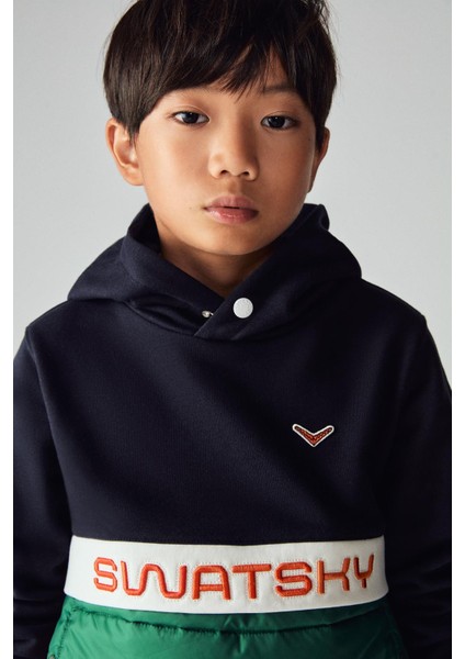 Erkek Çocuk Renkli Sweatshirt 23FW0SW1575