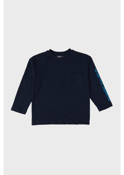 Erkek Çocuk Lacivert Sweatshirt
