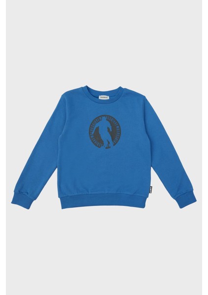 Erkek Çocuk Mavi Sweatshirt 23FW0BK1829 indirimleri