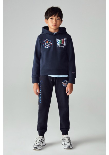Erkek Çocuk Lacivert Sweatshirt 23PFWSW1562