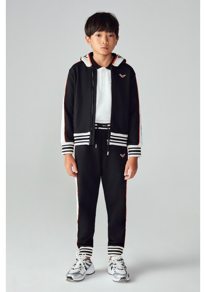 Erkek Çocuk Siyah Sweatshirt 23FW0SW1579