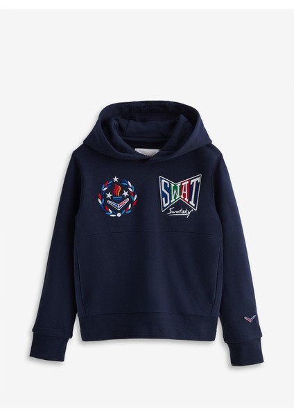 Erkek Çocuk Lacivert Sweatshirt 23PFWSW1562