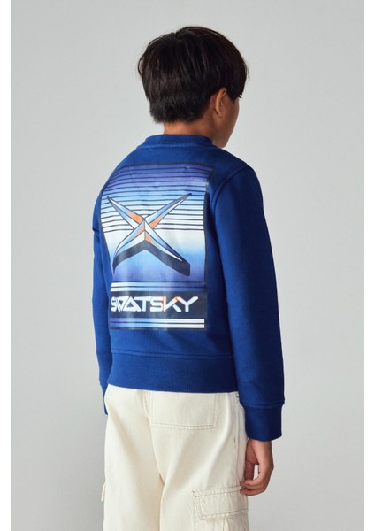 Erkek Çocuk Saks Sweatshirt 23FW0SW1581