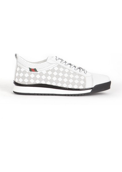 19593 Deri Erkek Sneaker