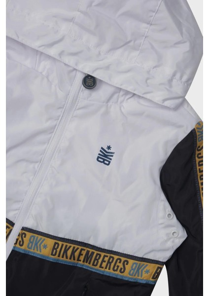 Bg Store Erkek Çocuk Beyaz Yağmurluk 23SS0BK1532 modelleri