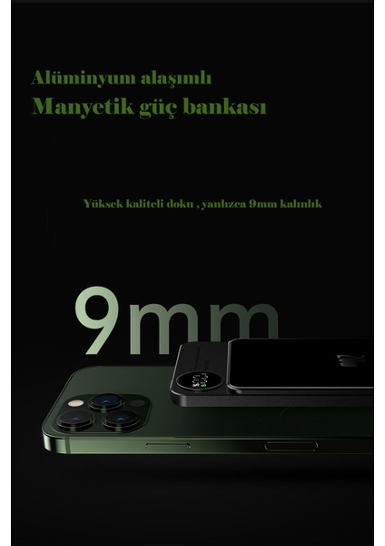 Qpen PD24 10.000 Mah 20W Pd Hızlı Kablosuz Şarj Mini Powerbank indirimleri