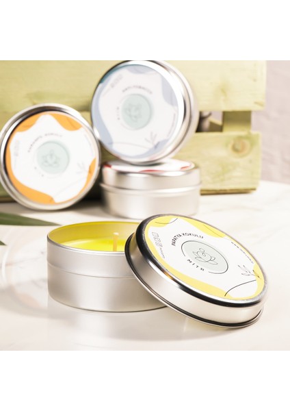 Papatya Aromalı Metal Mum fiyatları