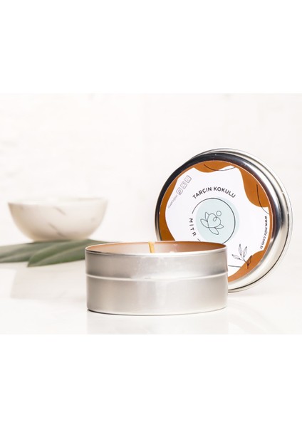 Tarçın Aromalı Metal Mum
