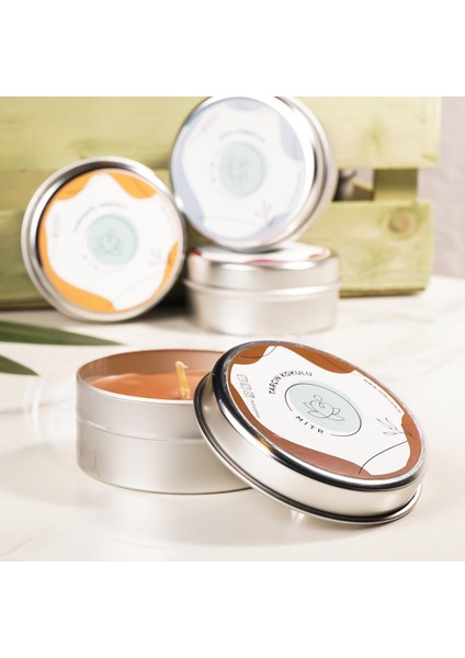 Tarçın Aromalı Metal Mum fiyatları