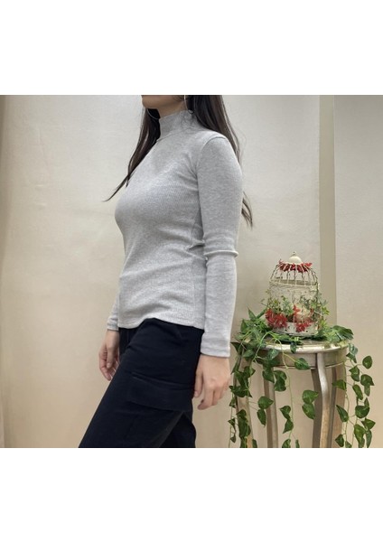 Kadın Peluş Uzun Kollu Yarım Balıkçı Yaka Body Yumoş 1 Adet fiyatları