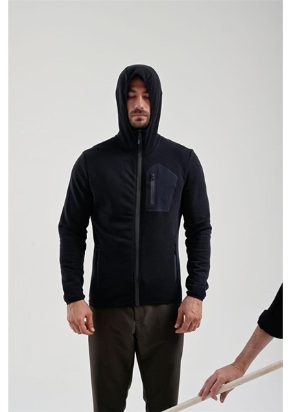 Erkek Siyah Tam Fermuarlı Sweat 2312250 fırsatları