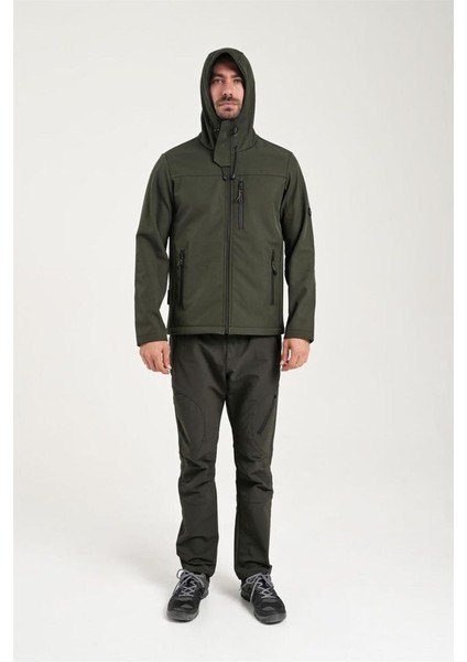 Erkek Haki Softshell Mont 2311100